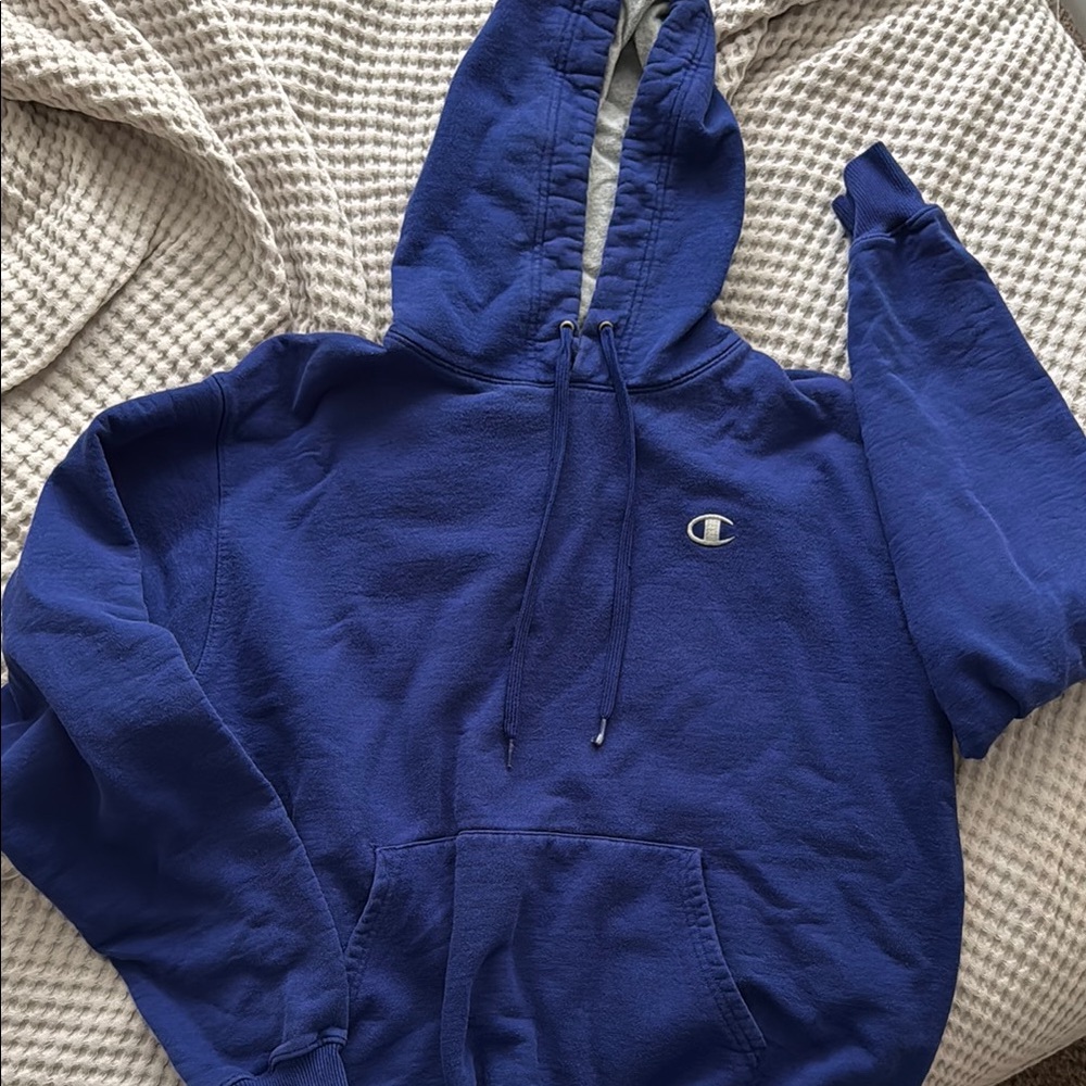 Champion Blue Hoodie